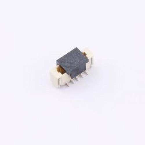 0.8-5PLT 线对板针座 1x5P 间距：0.8mm 立贴 SMD,P=0.8mm