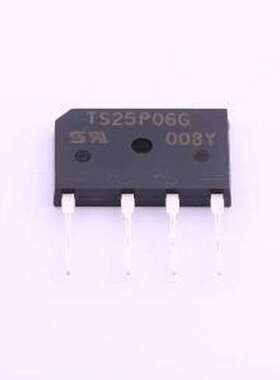 TS25P06G D2 整流桥 电压:800V 电流:25A TS-6P