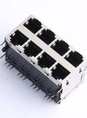 MJ5966B-B024-HPRDS1 以太网连接器(RJ45 RJ11) 不带LED 插件