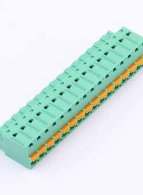 MX2EDGKD-5.08-16P-GN01-Cu-A 插拔式接线端子 5.08mm 1x16P 排数