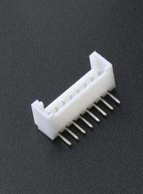 HC-HY2.0-8AW-TW 线对板针座 1x8P 间距:2mm 弯插 弯插,P=2mm