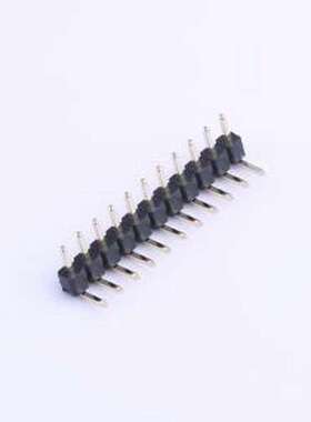 CS-1110-1*11 排针 间距:2.54mm 1x11P 弯插 方针 弯插,P=2.54mm