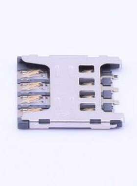 SMC-218 SIM卡连接器 拔插式 MicroSIM卡 卡座 SMD
