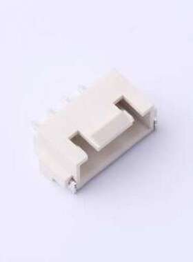 2.54-4PWTDK 线对板针座 1x4P 间距:2.5mm 卧贴 SMD,P=2.5mm,卧贴