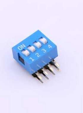 SMWA-04B-TP 拨码开关 间距2.54mm 4位拨码开关