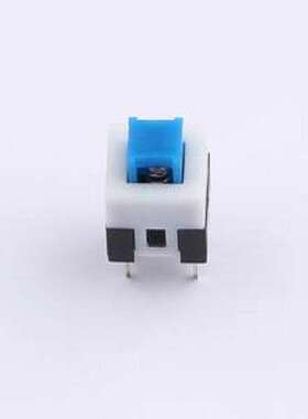 UK-G0704-ZS-P1 按键开关 按键开关 7*7平头自锁双排6脚直插/蓝白