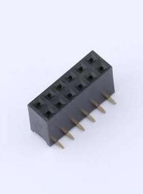 CSHC205-0602A001R1AA 排母 2x6P 间距:2.54mm 立贴 SMD,P=2.54mm