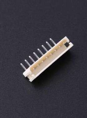 HC-5264-8AW 线对板针座 1x8P 间距:2.5mm 弯插 弯插,P=2.5mm