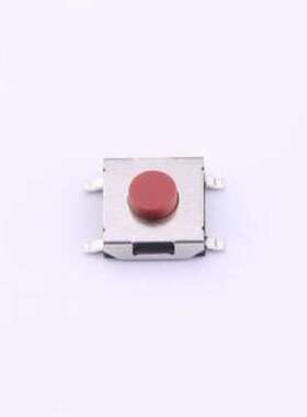 TSE024A3126B 轻触开关 6.2*6.2*3.1H-JT 260gf 红钮半膜四脚冷封