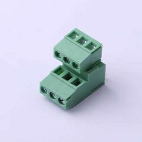 DB128A-5.0-2*3P-GN-S 螺钉式接线端子 5mm 2x3P 排数:2 每排P数: