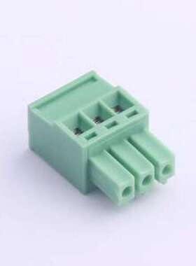KF2EDGKB-3.5-3P 插拔式接线端子 3.5mm 1x3P 排数:1 每排P数:3 P