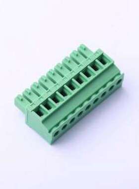 JL15EDGKA-38109G02 插拔式接线端子 1x9P 3.81mm 排数:1 每排P数