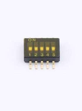 DSHP05TSGER 拨码开关 DSHP05TSGER SMD-10P,7.9x5.4mm