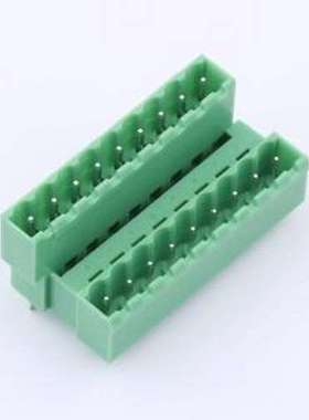KF2EDGVTC-5.08-2*9P 插拔式接线端子 KF2EDGVTC-5.08-2*9P 插件,