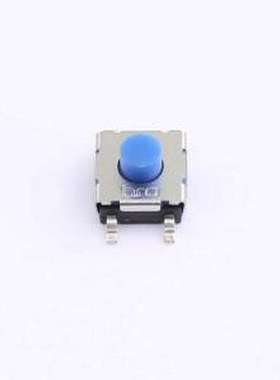 K2-1156SP-B4SW-05 轻触开关 蓝色按柄防水开关H4.5 SMD