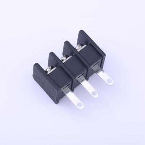 DBT30H-9.5-3P-BK-P 栅栏式接线端子 9.5mm 1x3P 每排P数:3 排数: