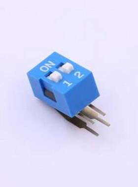 SMWA-02B-TP 拨码开关 间距2.54mm 2位拨码开关