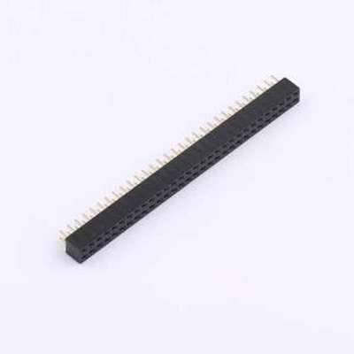 X4621FV-2x30-C43D28 排母 间距:2mm 2x30P 直插 插件,P=2mm