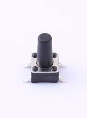 TS6611TP 160gf BXG 022 轻触开关 四脚贴片立式 6*6*11mm 不锈钢