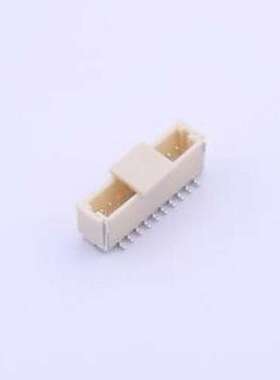 FWF10002-S10S24W5M 线对板针座 1x10P 间距:1mm 立贴 SMD,P=1mm