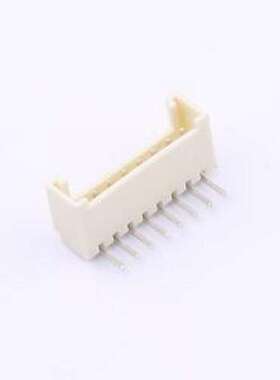 HC-HY2.0-8AW-M 线对板针座 1x8P 间距:2mm 弯插 系列:PH 弯插,P=