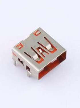 XDBF-0050-01 USB连接器 Type-A 母 插件