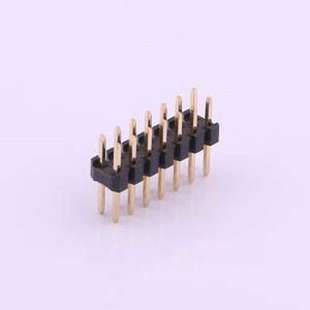 排针 2x7P 插件 2x07I P=2mm 方针 C40D28 2mm X4621WV 间距