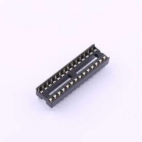 DS1009-28AT1NS-0A2 IC/晶体管插座 间距2.54mm P数:28P DIP-28