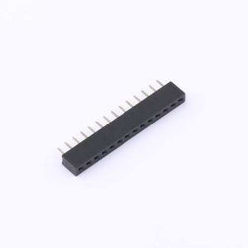 DS1026-01-1x14S8BV 排母 1x14P 间距:2mm 直插 插件,P=2mm