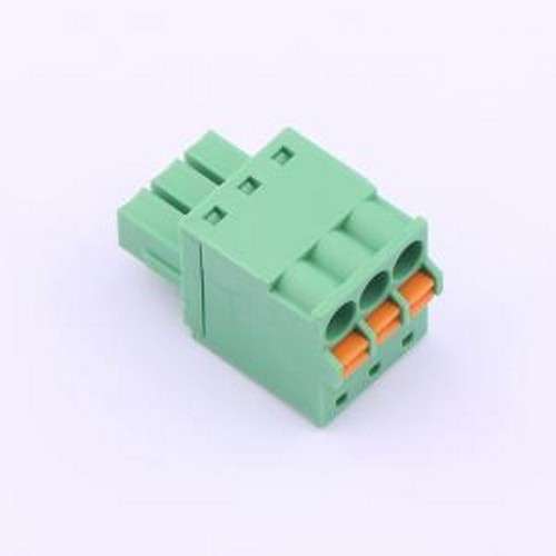 JL15EDGKD-35003G01 插拔式接线端子 1x3P 3.5mm 排数:1 每排P数: