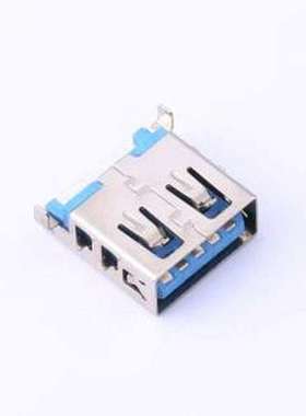 HC-ST-003-008-Z USB连接器 Type-A 母 沉板 SMD