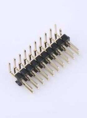 GPHB201-1002A001R1BA 排针 2x10P 间距:2.54mm 方针 弯插 弯插,P