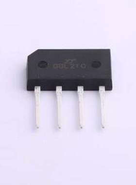 GBL210 整流桥 电压:1kV 电流:2A 2KBJ