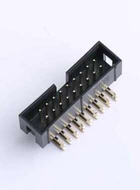 XDFH-0259-2*9P IDC刺破式连接器(牛角/简牛) 2U镀金PH2.54MM-2*9