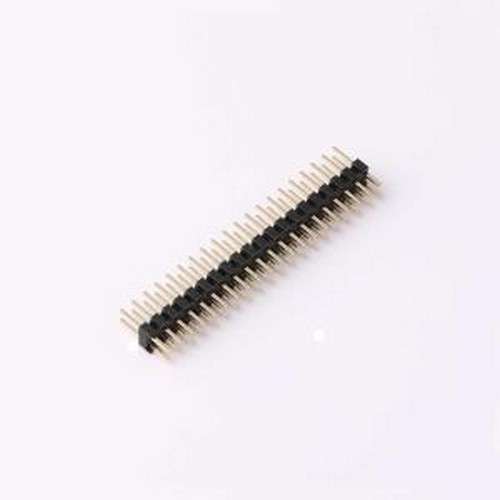 GPFA201-2002A001R1AC 排针 2x2P 间距:2mm 方针 直插 插件,P=2mm
