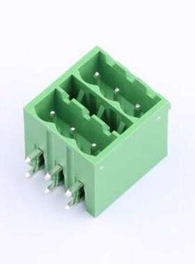 JL2EDGKRCH-50803G01 插拔式接线端子 2x3P 5.08mm 插件,P=5.08mm