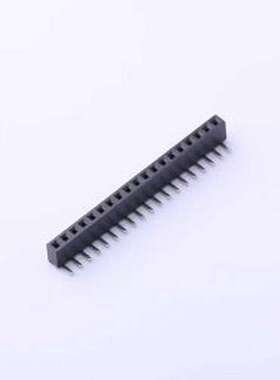 PM200-1-19-W-4.3 排母 1x19P 间距:2mm 弯插 弯插,P=2mm