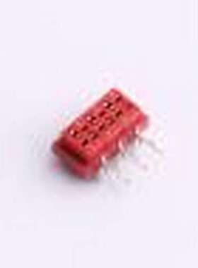 X9127WR-06A1-9TSNRE 线对板针座 间距:1.27mm 弯插 弯插,P=1.27m