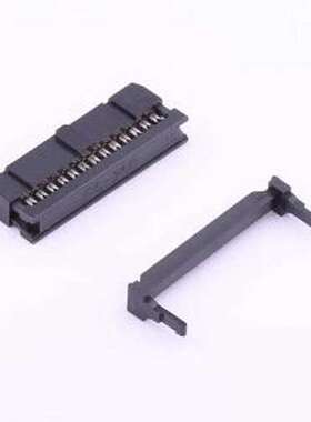 531426YBS1BW01 IDC刺破式连接器(牛角/简牛) 2.54mm 2x13P 排数: