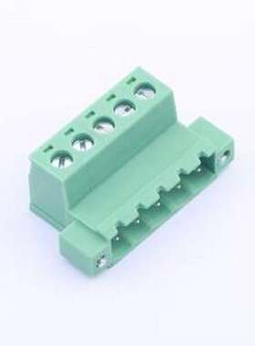 KF2EDGRKM-5.08-5P 插拔式接线端子 5.08mm 1x5P 排数:1 每排P数: