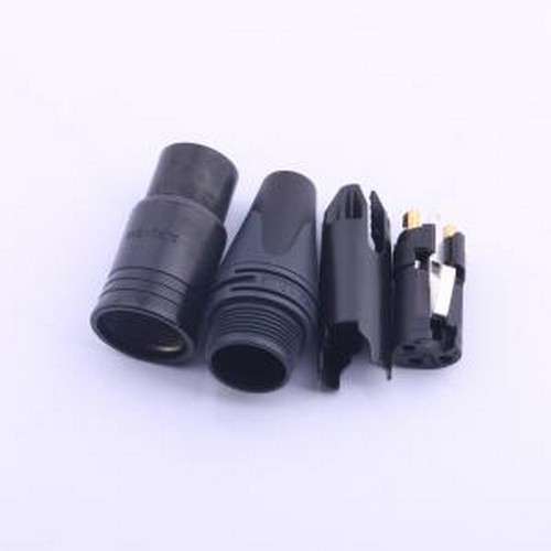 NC3FXX-B 圆形(线缆)连接器 NC3FXX-B(三件套)