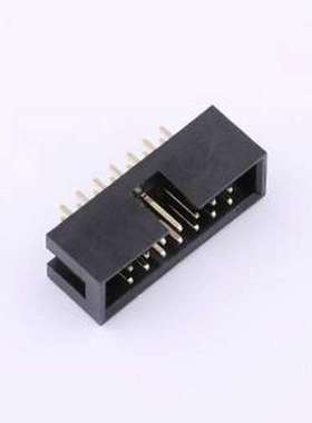 GPHA204-0702A001A1AC 排针 2x7P 间距:2.54mm 方针 直插 插件,P=