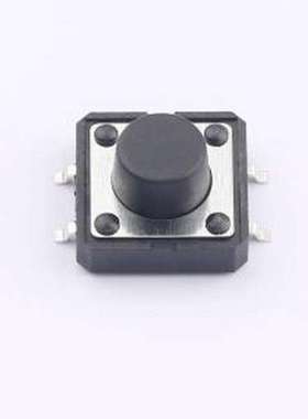 HX TS127TP 250gf 009 轻触开关 12x12x7mm 立贴 轻触开关 插件,1