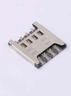 SA0801254150-78-01 SIM卡连接器 拔插式 MicroSIM卡