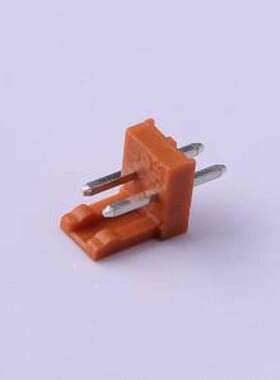 A2500WV-02P 线对板针座 1x2P 间距:2.5mm 直插 土黃 插件,P=2.5m