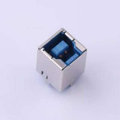 HC-ST-030-10B-L-Z-30-R USB连接器 Type-B 母 直插 插件