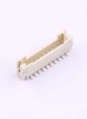 HDGC1508WVA-S-10P 线对板针座 DHGC1.5带扣立贴 10P SMD,P=1.5mm