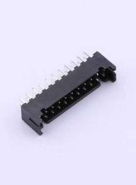 IPCW207W2BNB01V 线对板针座 2x11P 间距:2mm 直插 黑色 插件,P=2