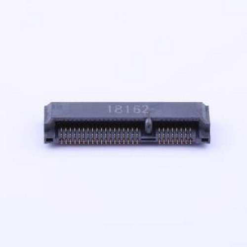 PCIE-52P40H 金手指连接器 0.8mm P数:52P SMD,P=0.8mm,卧贴