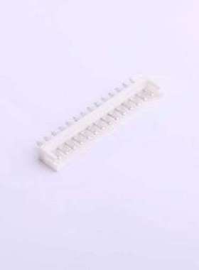 HX25005-14A 线对板针座 1x14P 间距:2.5mm 直插 白色 插件,P=2.5